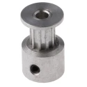 RS PRO Aluminium Timing Belt Pulley 6.4 mm Acceptable Belt Width 2 mm Pitch 10 Teeth P10MXL025FB
