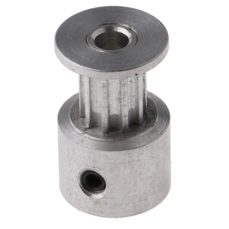 RS PRO Aluminium Timing Belt Pulley 6.4 mm Acceptable Belt Width 2 mm Pitch 10 Teeth P10MXL025FB