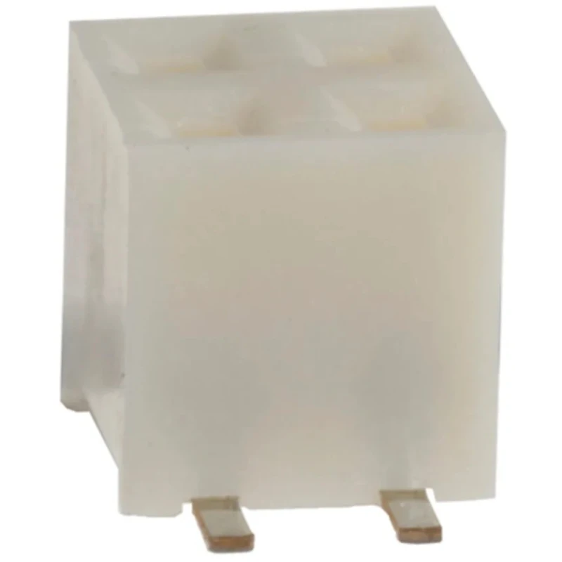 Hirose A3 Series Straight Surface PCB Socket, 4-Contact, 2 Row, 2 mm Pitch Solder A3-4DA-2SV(71)