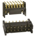 Hirose DF11 Series Right Angle Through Hole PCB Header, 14 Contact(s), 2 mm Pitch, 2 Row, Shrouded DF11