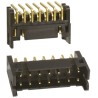 Hirose DF11 Series Right Angle Through Hole PCB Header, 14 Contact(s), 2 mm Pitch, 2 Row, Shrouded DF11