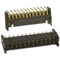 Hirose DF11 Series Right Angle Through Hole PCB Header 24 Contacts 2 mm Pitch 2 Row Shrouded DF11