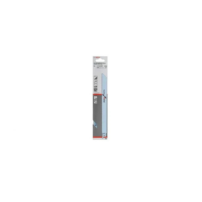 Bosch Reciprocating Saw Blade 225 mm 14 Teeth Per Inch 5 Pieces 2608656019