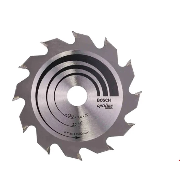Bosch Fine Cut Circular Saw Blade for Wood 160mm Diameter 24 TPI 1.6mm Plate Thickness 2608640596