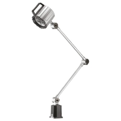 RS PRO LED Machine Light, 9 W, 260V AC, Adjustable Arm, IP65, 400 mm Reach, 800 mm Arm Length, 1.8 m Cable 777-7980