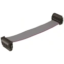 HARTING Har-Flex Series Flat Ribbon Cable 100 mm Length 26 Contacts Female Connector 33152430100007