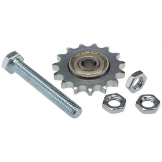 Resatec Galvanised Steel 15 Tooth Sprocket KS1/2X12, Outside Diameter 76.36mm KS1/2X12
