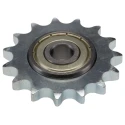 Resatec Galvanised Steel 15 Tooth Sprocket KS1/2X12, Outside Diameter 76.36mm KS1/2X12