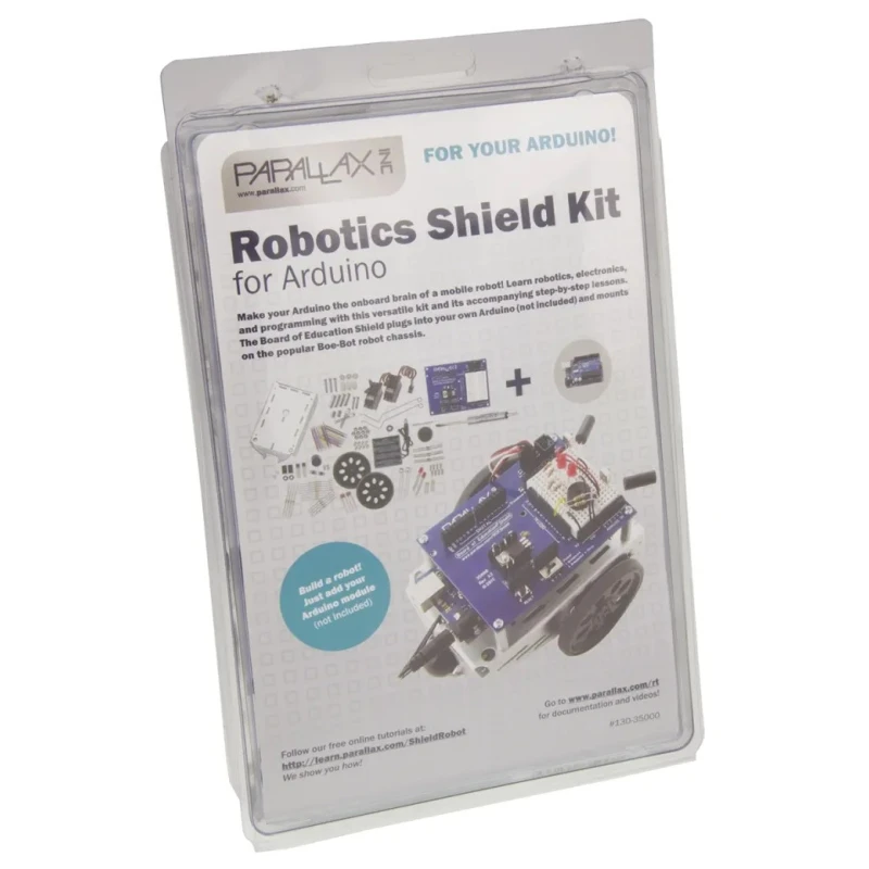 Parallax Inc Arduino BoE Robotics Shield Development Kit for Board of Education Shield 130-35000