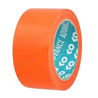 Advance Tapes Orange Polyethylene Backing Rubber Adhesive Masking Tape 50mm x 33m AT6150