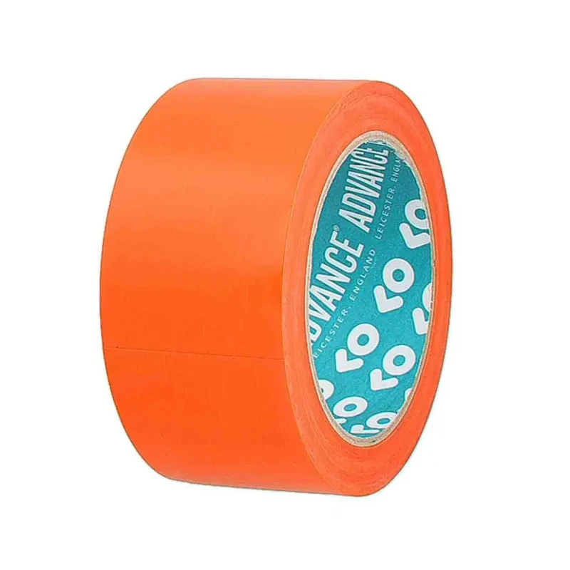 Advance Tapes Orange Polyethylene Backing Rubber Adhesive Masking Tape 50mm x 33m AT6150