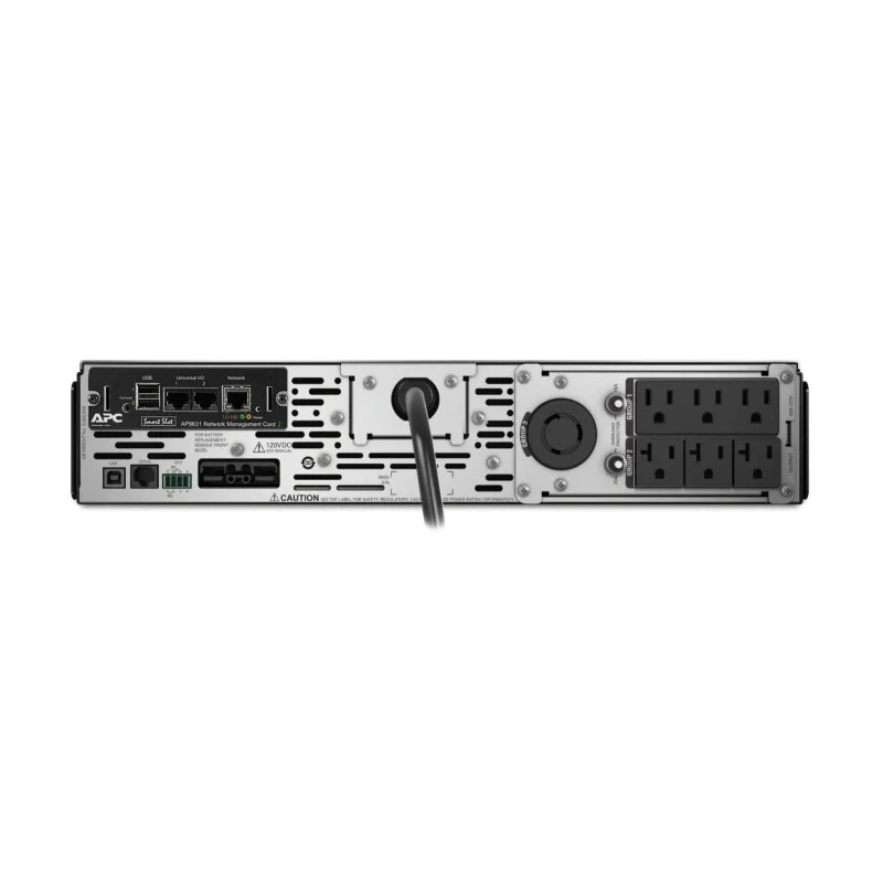 APC 230V Input Uninterruptible Power Supply 3000 VA Smart-UPS X 2.7 kW Rack, Stand Alone 6 min Backup SMX3000RMHV2UNC