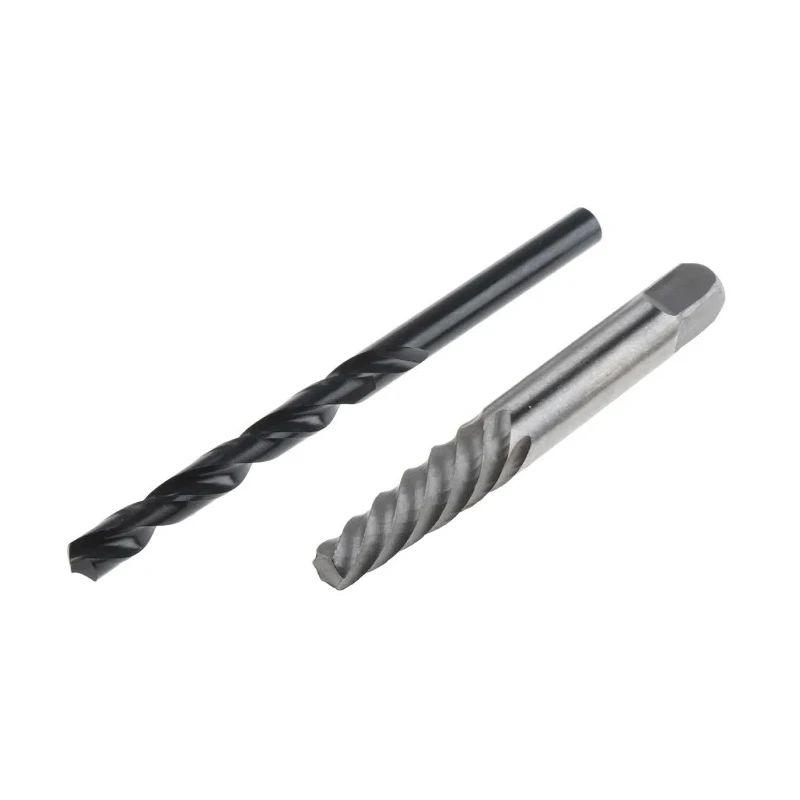 RS PRO 2 Piece Steel Screw Extractor Plastic Case Set 2 Pcs 779-8830