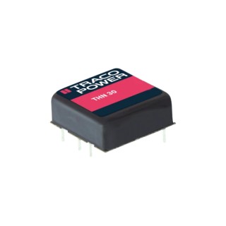 TRACOPOWER DC/DC Converter , 12V DC Output, 2.5A, 18V DC Max Input, 9V Min Input, 30W, PCB Mount, Metal Case THN 30-1212