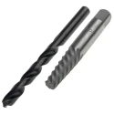 RS PRO 2 Piece Plastic Steel Screw Extractor Set 779-8861