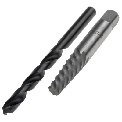 RS PRO 2 Piece Plastic Steel Screw Extractor Set 779-8861