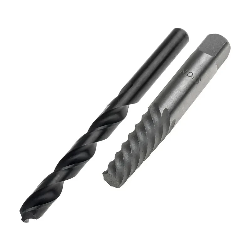 RS PRO 2 Piece Plastic Steel Screw Extractor Set 779-8861