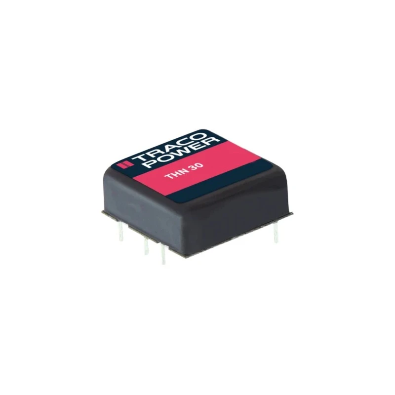 TRACOPOWER High-Efficiency 30W DC/DC Converter, 24V DC Output, 1.25A, 36-75V DC Input, PCB Mount THN 30-4815