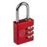 RS PRO Aluminium Combination Padlock 5 mm Shackle, 30 mm Body 781-6041