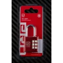 RS PRO Aluminium Combination Padlock 5 mm Shackle, 30 mm Body 781-6041