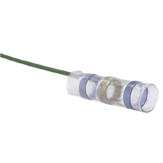 TE Connectivity Transparent Polyolefin Solder Sleeve Terminator 32.5mm Length 1-7.3 mm Cable Diameter CWT-7-W122-5