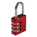 RS PRO Aluminium Combination Padlock 5 mm Shackle, 30 mm Body 781-6041