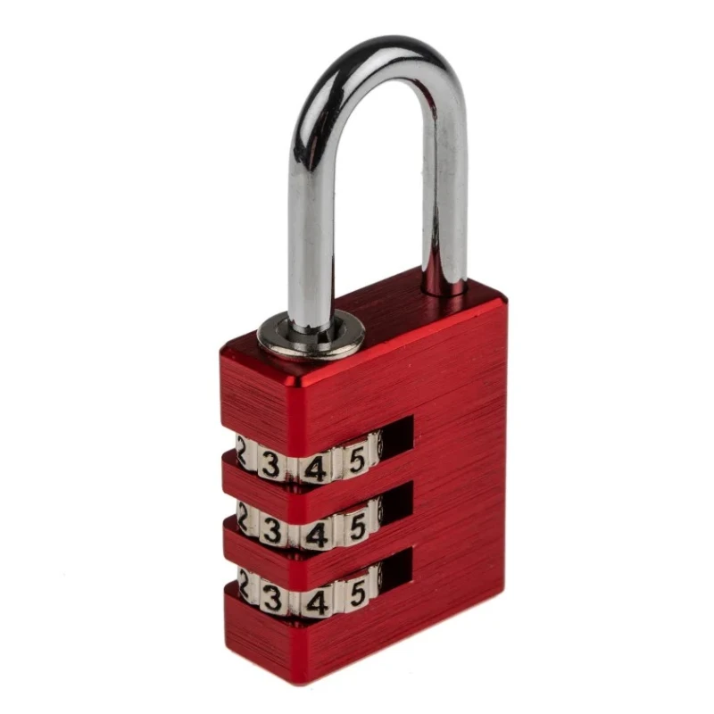 RS PRO Aluminium Combination Padlock 5 mm Shackle, 30 mm Body 781-6041