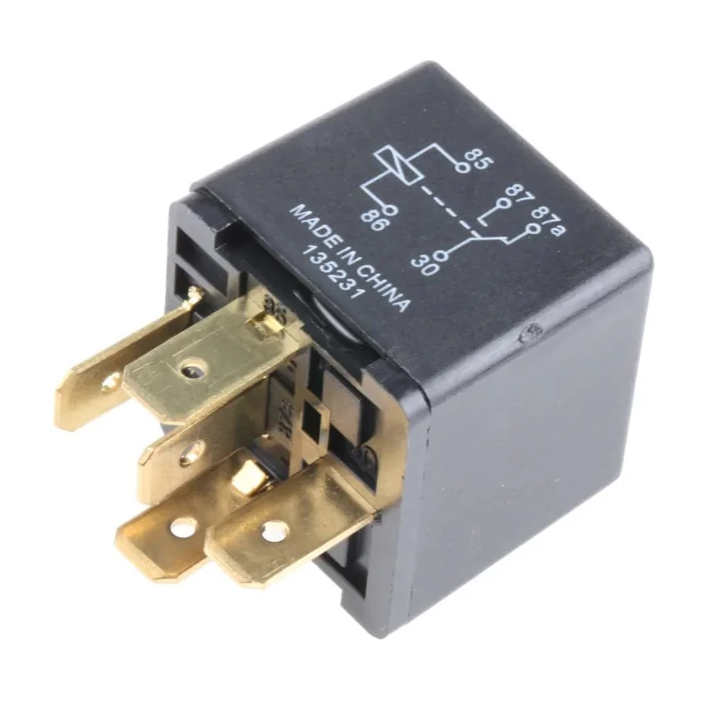 TE Connectivity Automotive Relay 12V DC Coil Voltage 30A Switching Current SPDT 1432785-1
