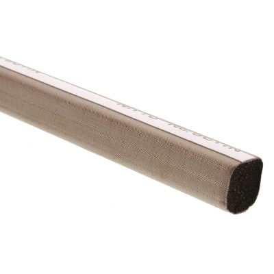 MTC Shielding Strip of Copper Nickel, Polyurethane With Tape 1 m x 10mm x 10 mm DHR10x10NI-N4V0-1000