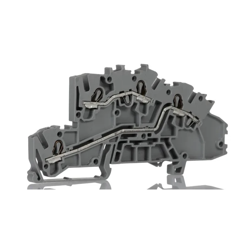 WAGO Multi Level Terminal Block Grey, 2.5mm² Cable CSA, 3-Level, Cage Clamp Termination 2003-7642