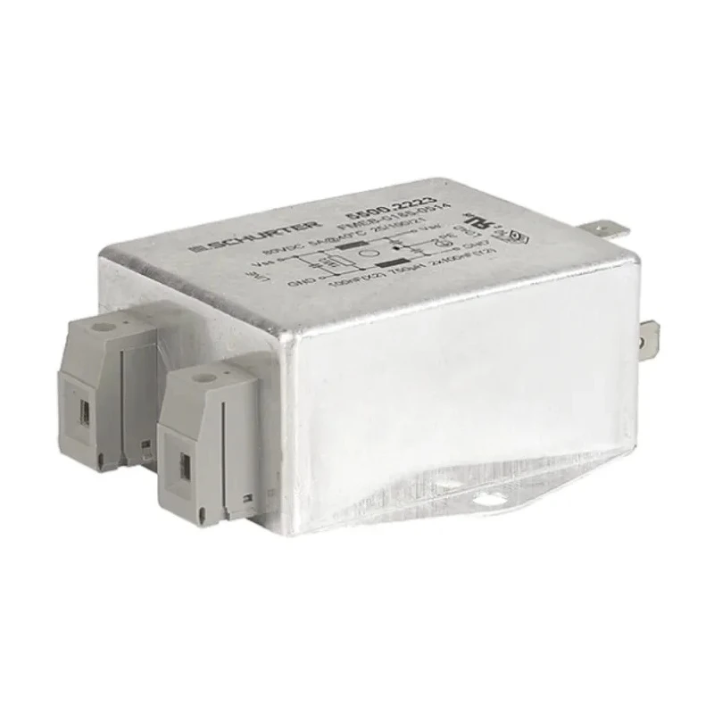Schurter Chassis Mount EMC Filter 5A 80V DC Screw Termination Single Phase FMEB 5500.2229