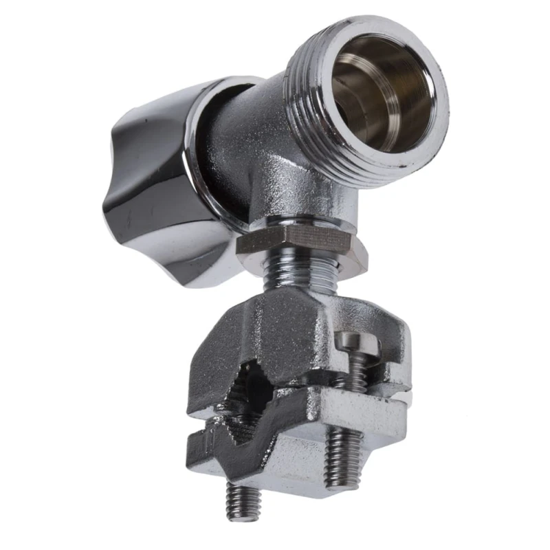 RS PRO Stopcock 15 mm, Chrome Plated Self Cutting Tap for 15 mm Pipes 784-5535