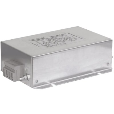 Schurter FMAD Series 50A 480V AC 50Hz 60Hz Screw Mount RFI Filter 3 Phase FMAD-0934-5010