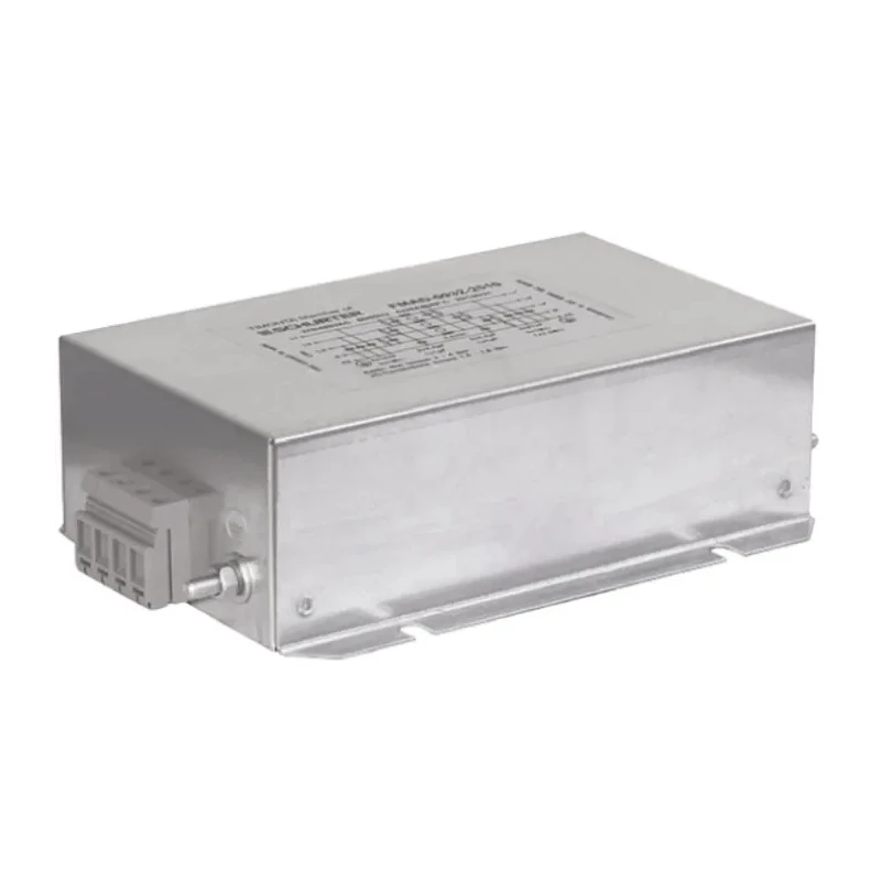 Schurter FMAD Series 50A 480V AC 50Hz 60Hz Screw Mount RFI Filter 3 Phase FMAD-0934-5010