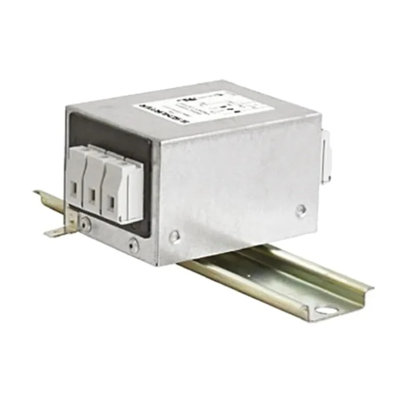 Schurter RFI Filter 10A 480V AC 50Hz 60Hz 3 Phase DIN Rail Screw Termination FMAC-3RYB-1010