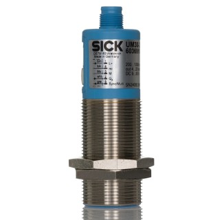 SICK Threaded Barrel Ultrasonic Proximity Sensor M30 x 1.5, 2000 mm Detection Range, 3V-30V DC, 200mA 4 to 20 mA UM30-213113