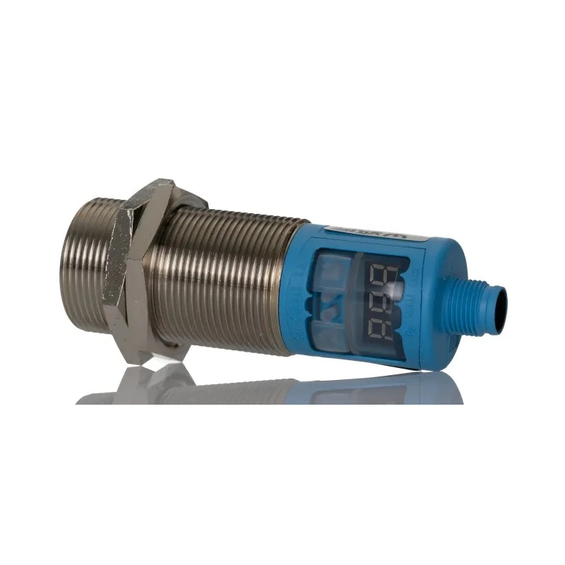 SICK Threaded Barrel Ultrasonic Proximity Sensor M30 x 1.5, 2000 mm Detection Range, 3V-30V DC, 200mA 4 to 20 mA UM30-213113
