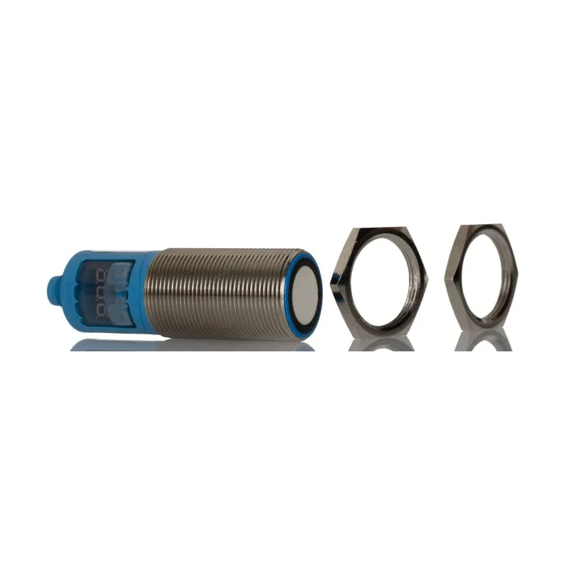 SICK Threaded Barrel Ultrasonic Proximity Sensor M30 x 1.5, 2000 mm Detection Range, 3V-30V DC, 200mA 4 to 20 mA UM30-213113