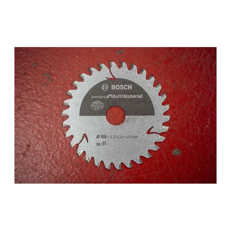 Bosch Circular Saw Blade for Brass, Copper, Aluminium 85mm Diameter 30 Teeth Tungsten Carbide 2608837752