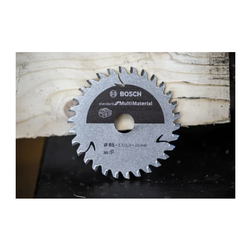Bosch Circular Saw Blade for Brass, Copper, Aluminium 85mm Diameter 30 Teeth Tungsten Carbide 2608837752