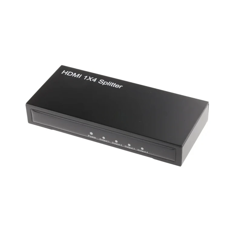 NewLink 4 Port 1 Input 4 Output HDMI Splitter 1920 x 1080 Pixel HD-SP204DUO