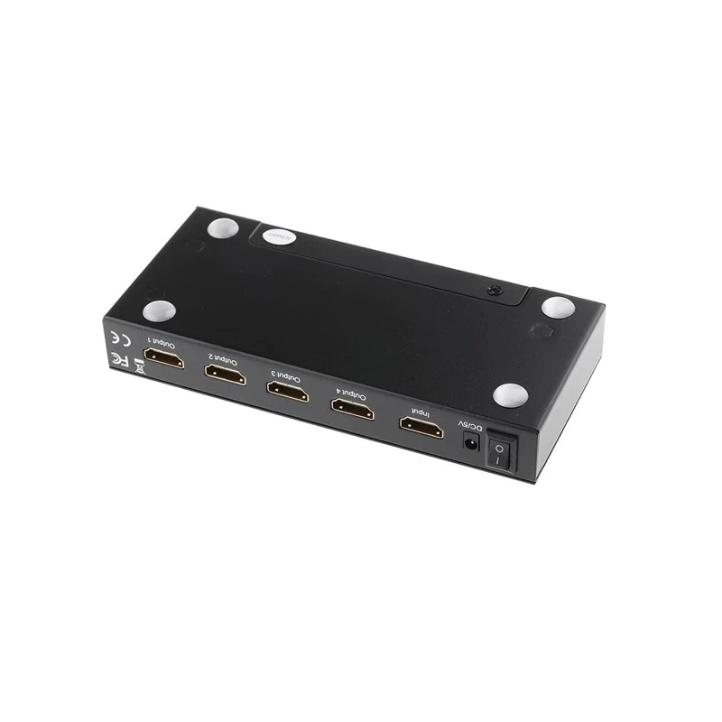 NewLink 4 Port 1 Input 4 Output HDMI Splitter 1920 x 1080 Pixel HD-SP204DUO