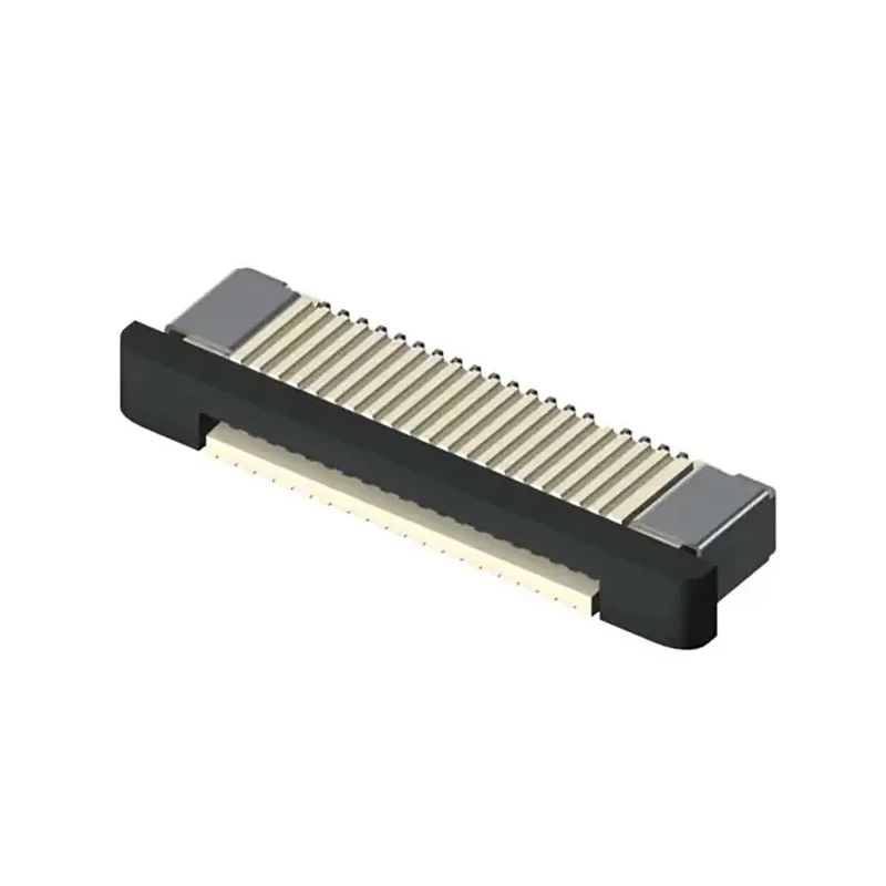 Samtec ZF1 0.5 mm Pitch 30 Way Horizontal Female Edge Connector, Solder Termination ZF5S-30-02-T-WT