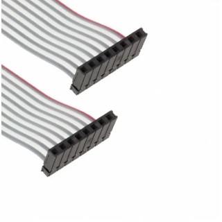 Samtec Ribbon Cable Flat Ribbon 2.54 mm Pitch 457.2 mm Length IDSS-03-D-18.00