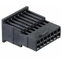 Samtec PCB Connector Housing Female 12 Contacts 2 Row 1.27 mm Pitch Cable Mount Top Entry ISDF-06-D-M