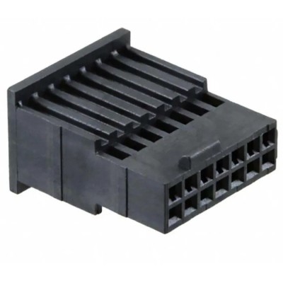 Samtec PCB Connector Housing Female 12 Contacts 2 Row 1.27 mm Pitch Cable Mount Top Entry ISDF-06-D-M