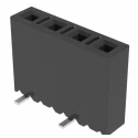 Samtec MMS Series Straight Through Hole PCB Socket, 5-Contact, 1 Row, 2 mm Pitch, 3.9A Current Rating MMS-105-02-L-SV-K-TR