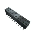 Samtec MMS Series Straight Through Hole PCB Socket 10-Contact 1 Row 2 mm Pitch Solder MMS-110-02-L-SV-K-TR