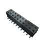 Samtec MMS Series Straight Through Hole PCB Socket 10-Contact 1 Row 2 mm Pitch Solder MMS-110-02-L-SV-K-TR