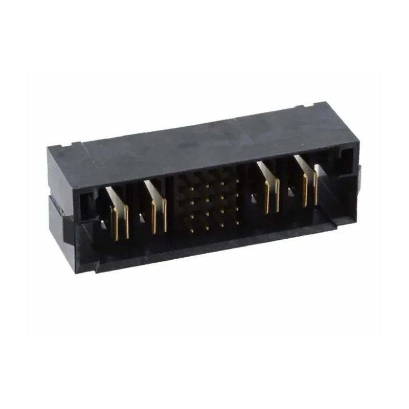 Samtec MPTC Series Straight Through Hole PCB Header 28 Contacts 2 mm Pitch 14 Row Shrouded MPTC-02-24-02-6.30-01-L-V-LC